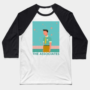 The Associates -- Original Fan Artwork Baseball T-Shirt